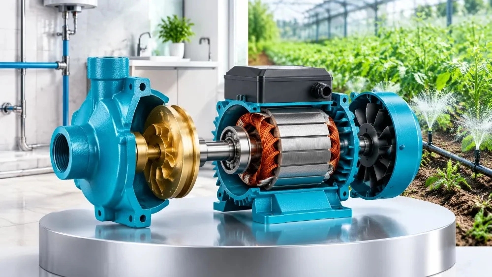 Shimje half-horse electric pump, a suitable choice for domestic and agricultural use Shimje half-horse electric pump, a suitable choice for domestic and agricultural use